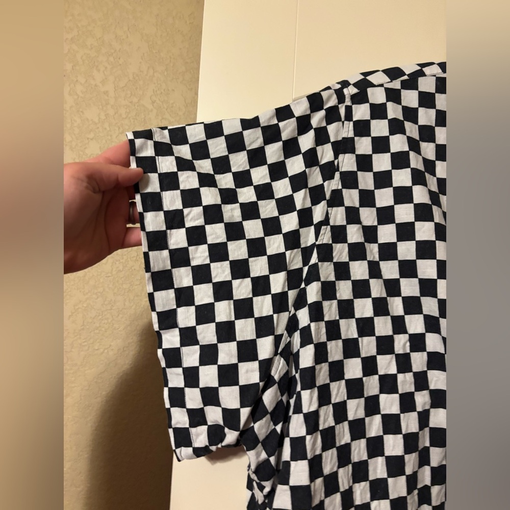 Wray Black and White Checkered Pant Set - Picture 5 of 10